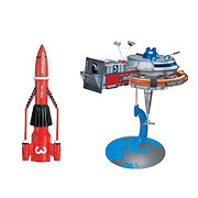 Thunderbirds 1:350 Scale International Rescue Thunderbird 3 and 5 Vehicle Model Kit 2-Pack